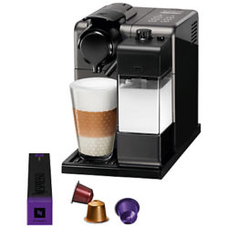 Nespresso EN 550 Lattissima One Touch Coffee Machine by De'Longhi Black